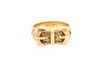 A man's heavyweight buckle ring