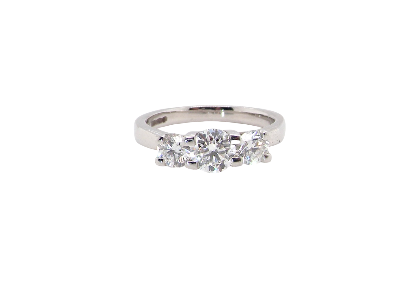 A modern Diamond Trilogy ring