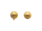 A pair of 18 Carat* gold earrings