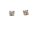 A pair of Diamond stud earrings