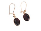 A pair of vintage Garnet earrings
