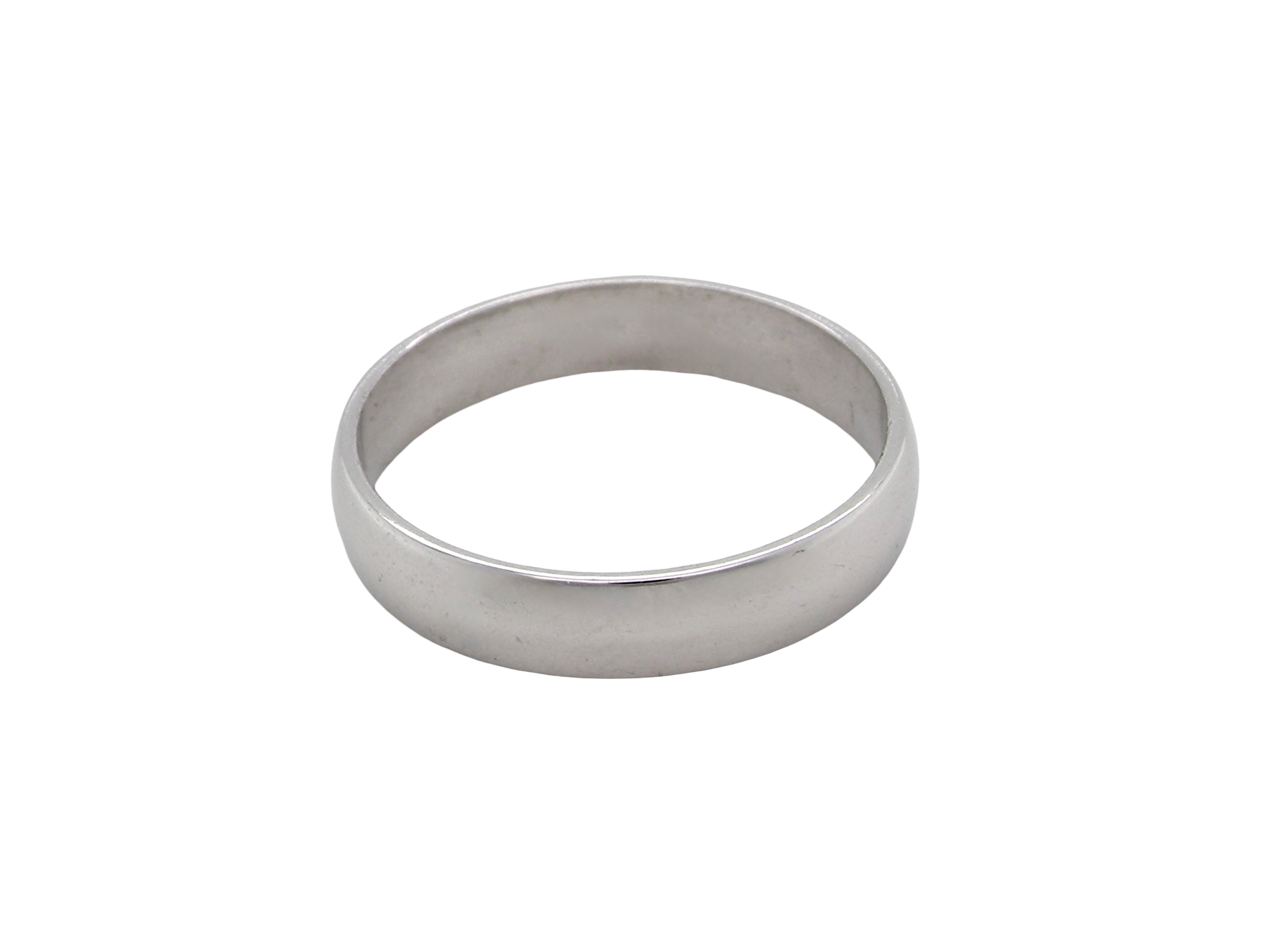 A platinum wedding ring