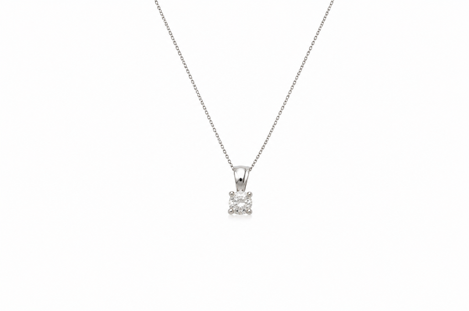 A quarter carat diamond pendant