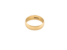 A traditional 9 carat gold wedding ring. 6mm width, D shape profile