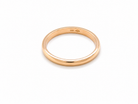 A vintage 18 carat gold* wedding ring. Narrow 2mm width,