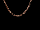 A vintage 9 carat rose gold neckchain

The links are round belcher style, 