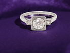A vintage  Art Deco solitaire Diamond ring