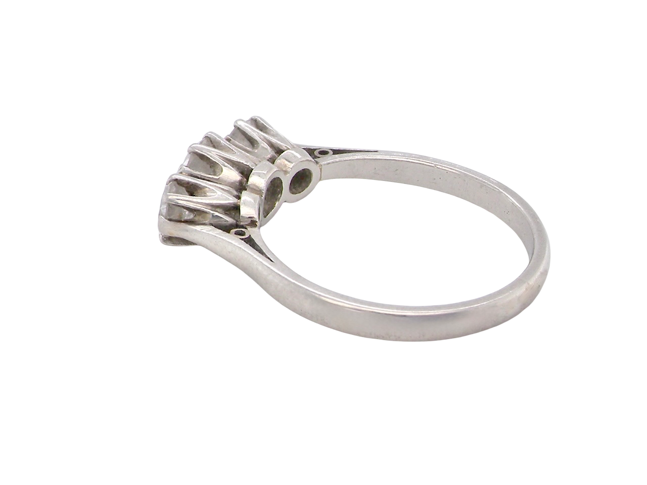 A vintage three stone Diamond ring