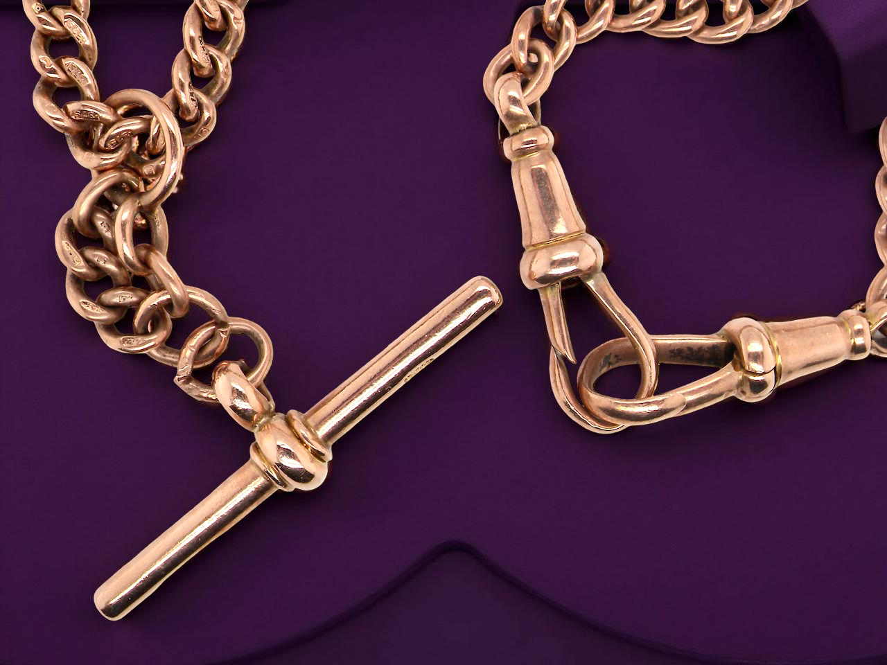 A watch Albert chain