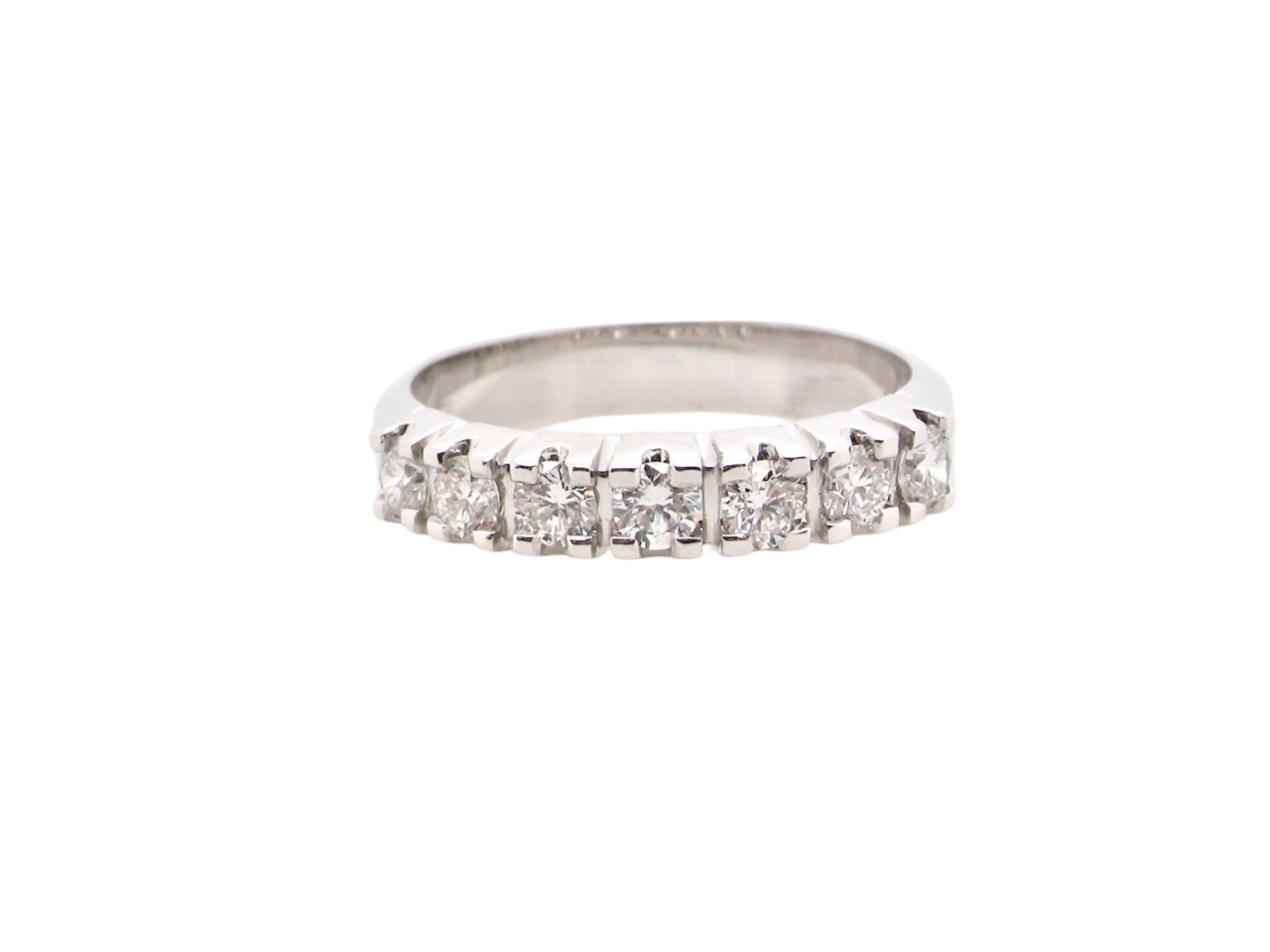 A white gold Diamond Eternity Ring