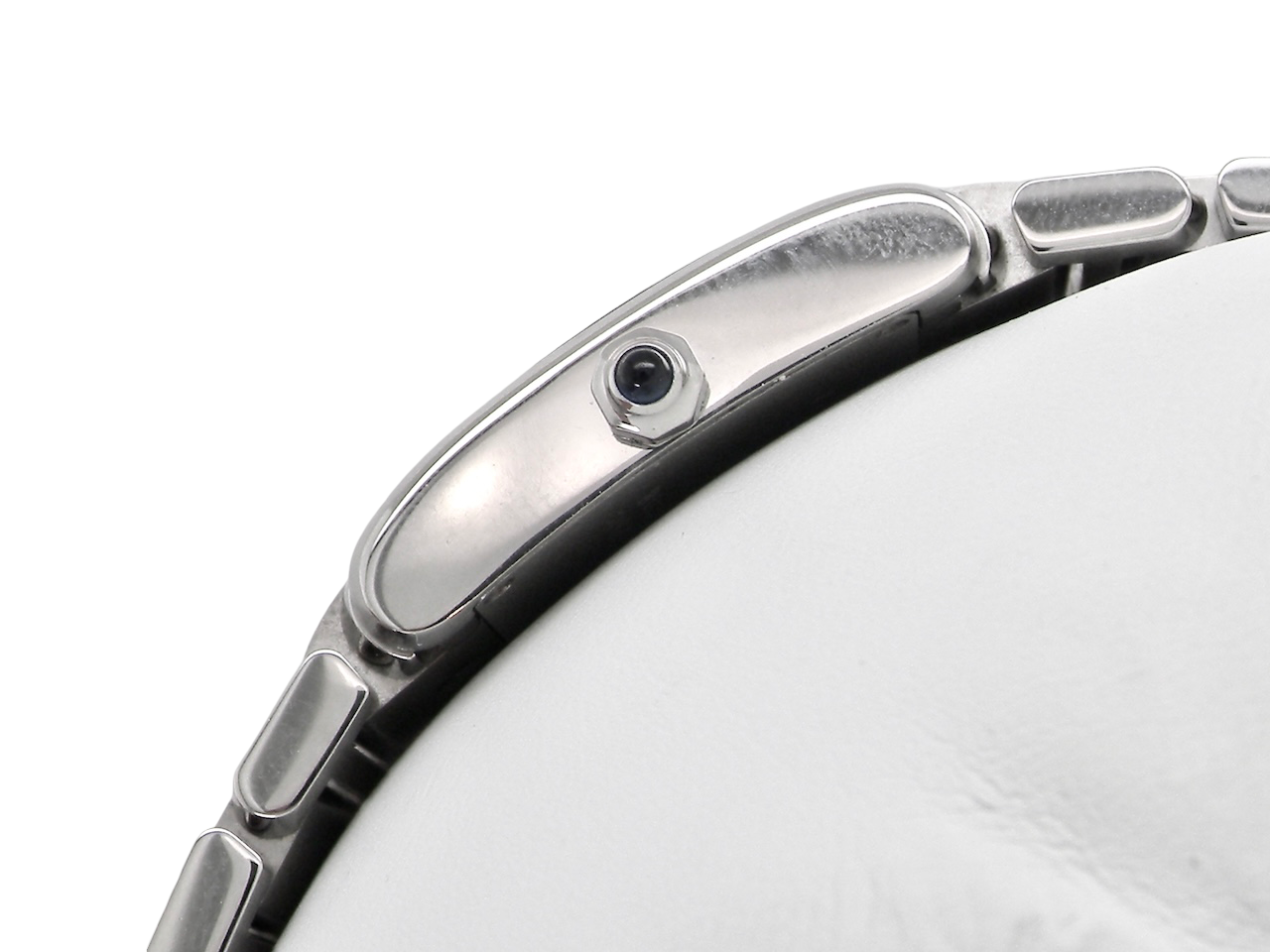 A woman's Cartier Tank Francaise wrist watch