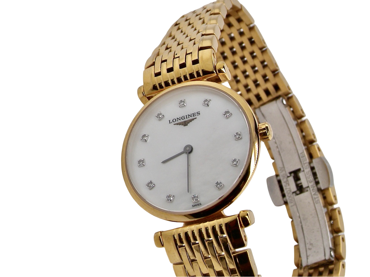 A woman's Longines wrist watch