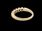 An 18 carat gold Sapphire and Diamond eternity ring