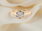 An Early 20th Century Daisy Cluster Ring Small Finger Size