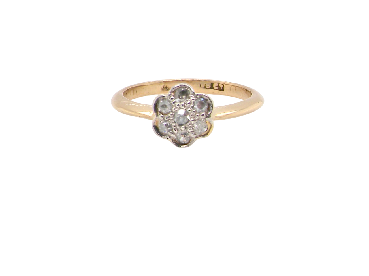 An Early 20th Century Daisy Cluster Ring (c.1910–1920)
