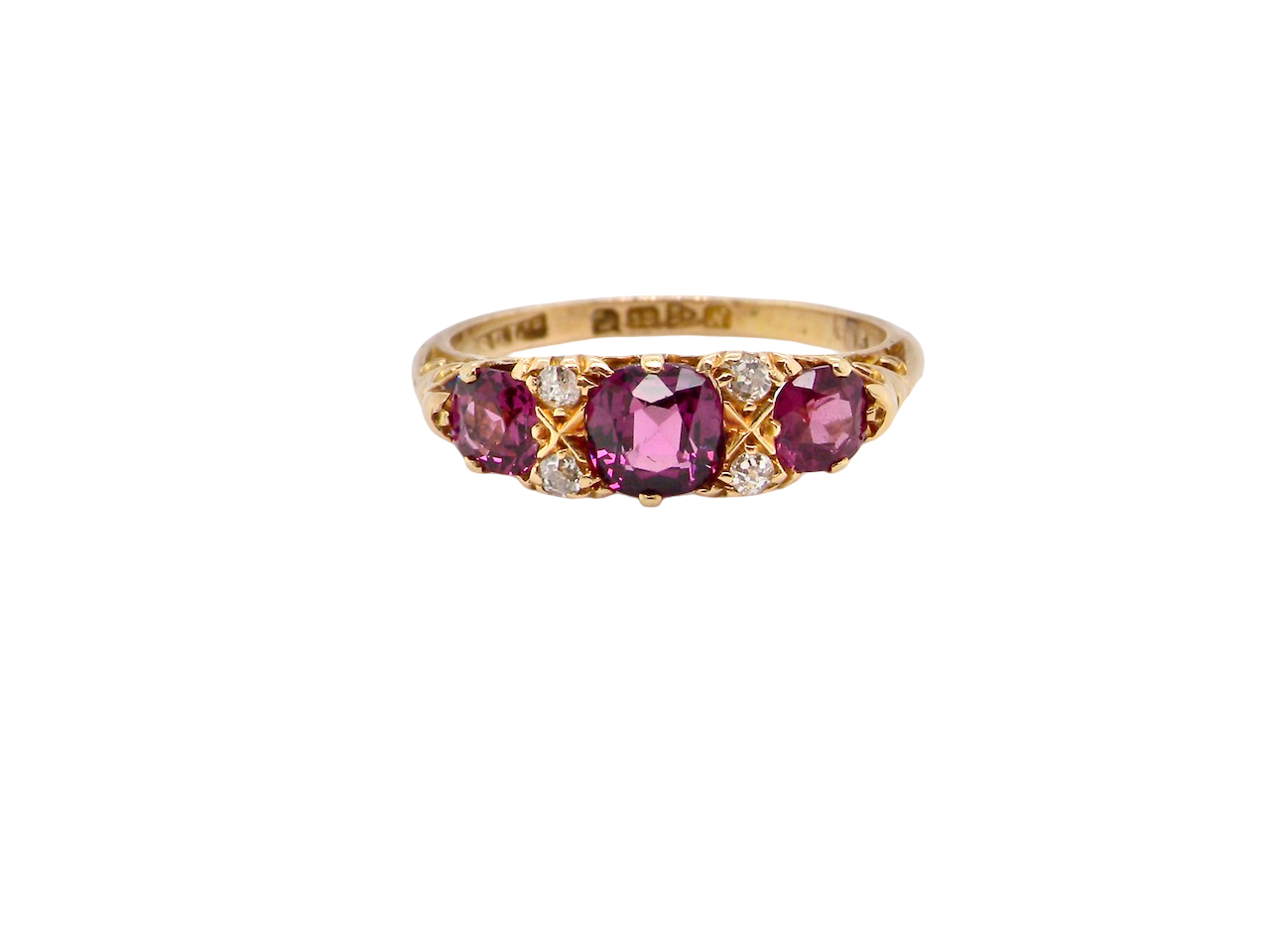 An antique Ruby and Diamond ring Chester