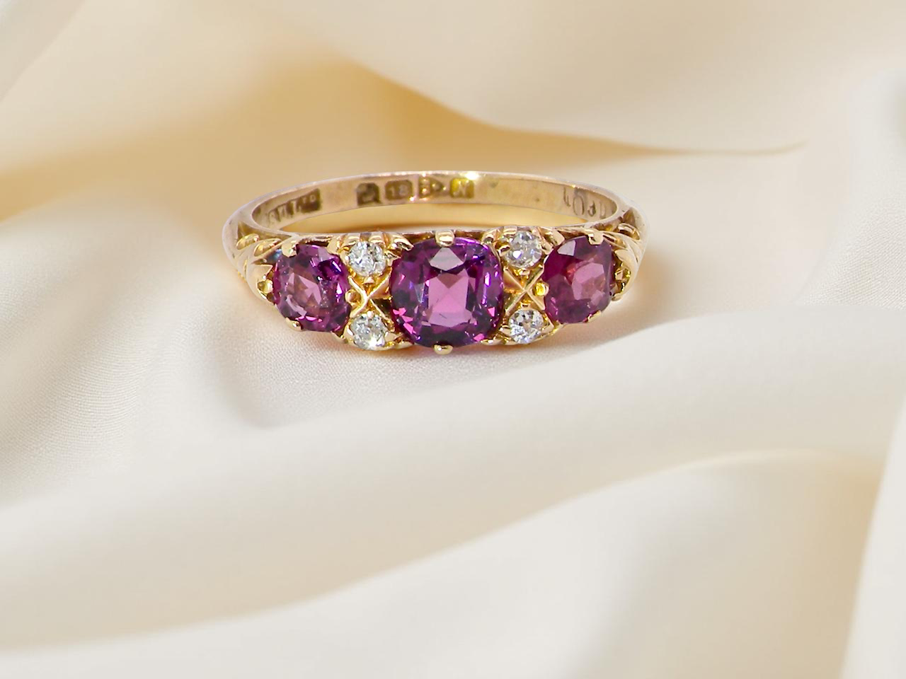 An antique Ruby and Diamond ring Chester