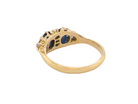 An antique Sapphire and Diamond ring