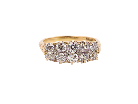 An antique diamond cluster ring