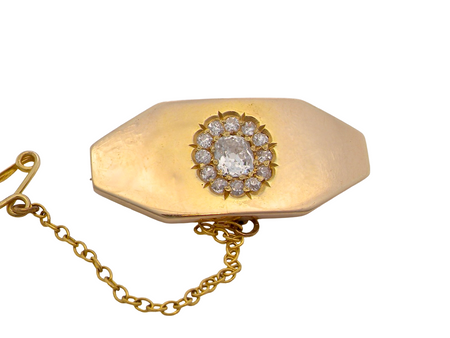 An impressive Art Deco Diamond brooch