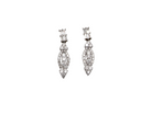 An impressive pair of Diamond drop earrings