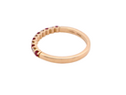 An 18 carat Ruby and Diamond eternity ring