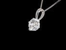 A Classic Platinum Diamond Pendant