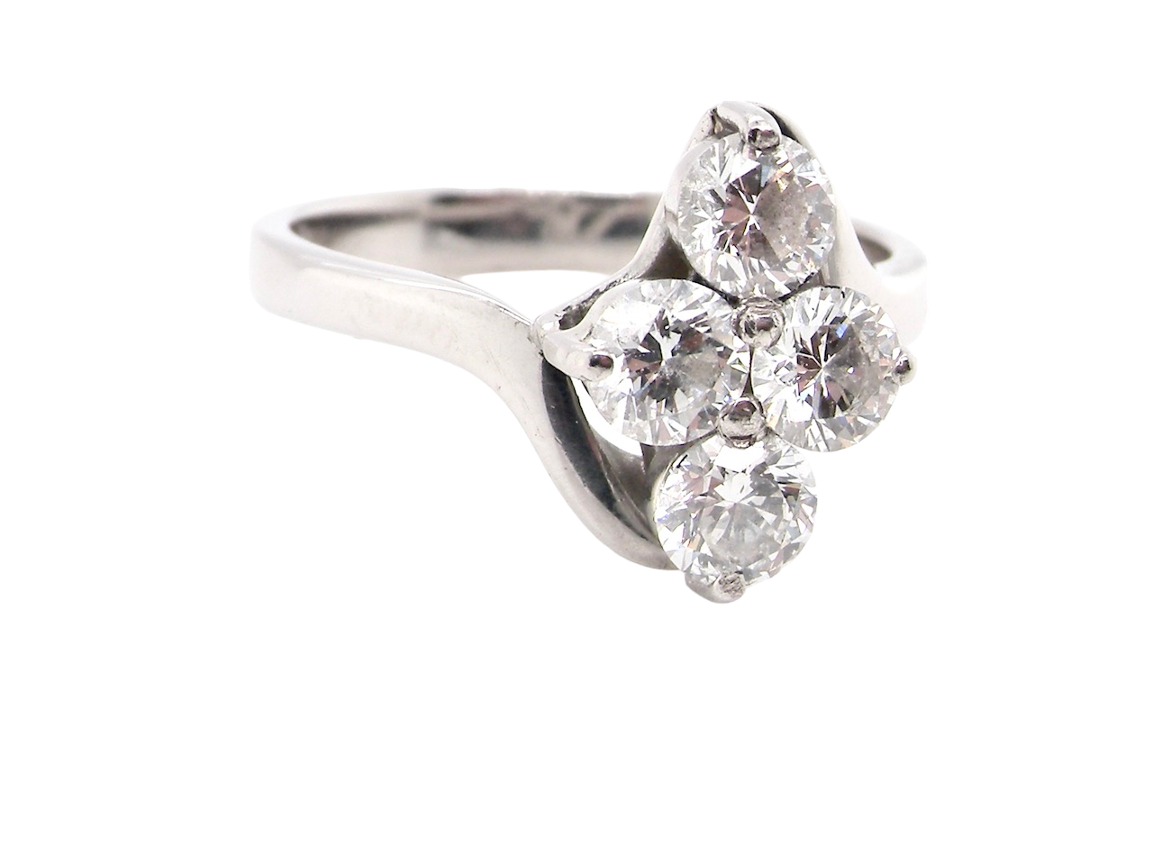 four stone diamond ring