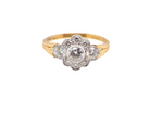 diamond cluster ring