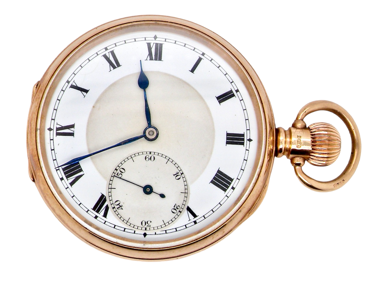 9 carat gold clearance pocket watch