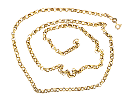 A 9 carat gold neck chain