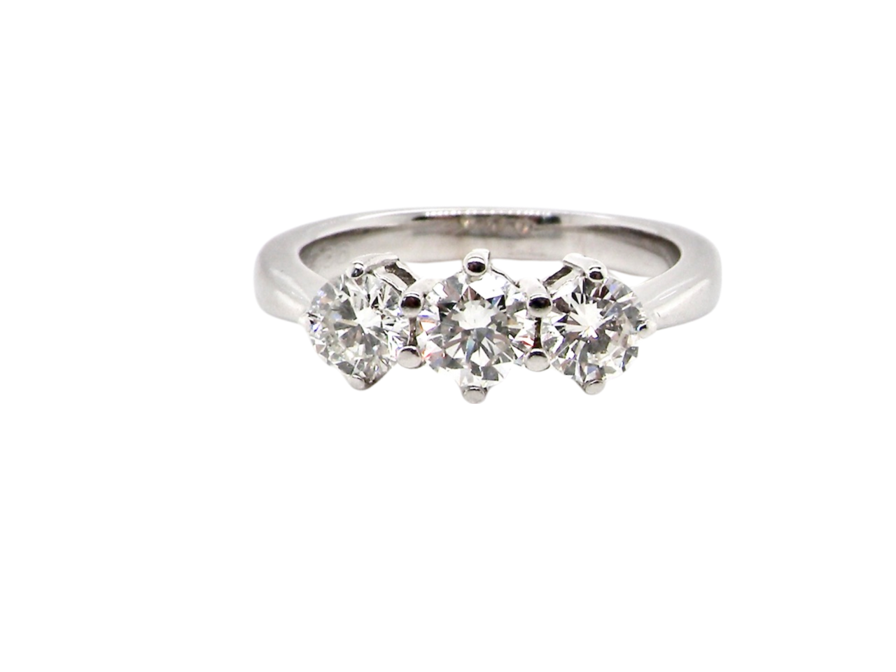 Trilogy diamond ring