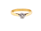 solitaire diamond ring