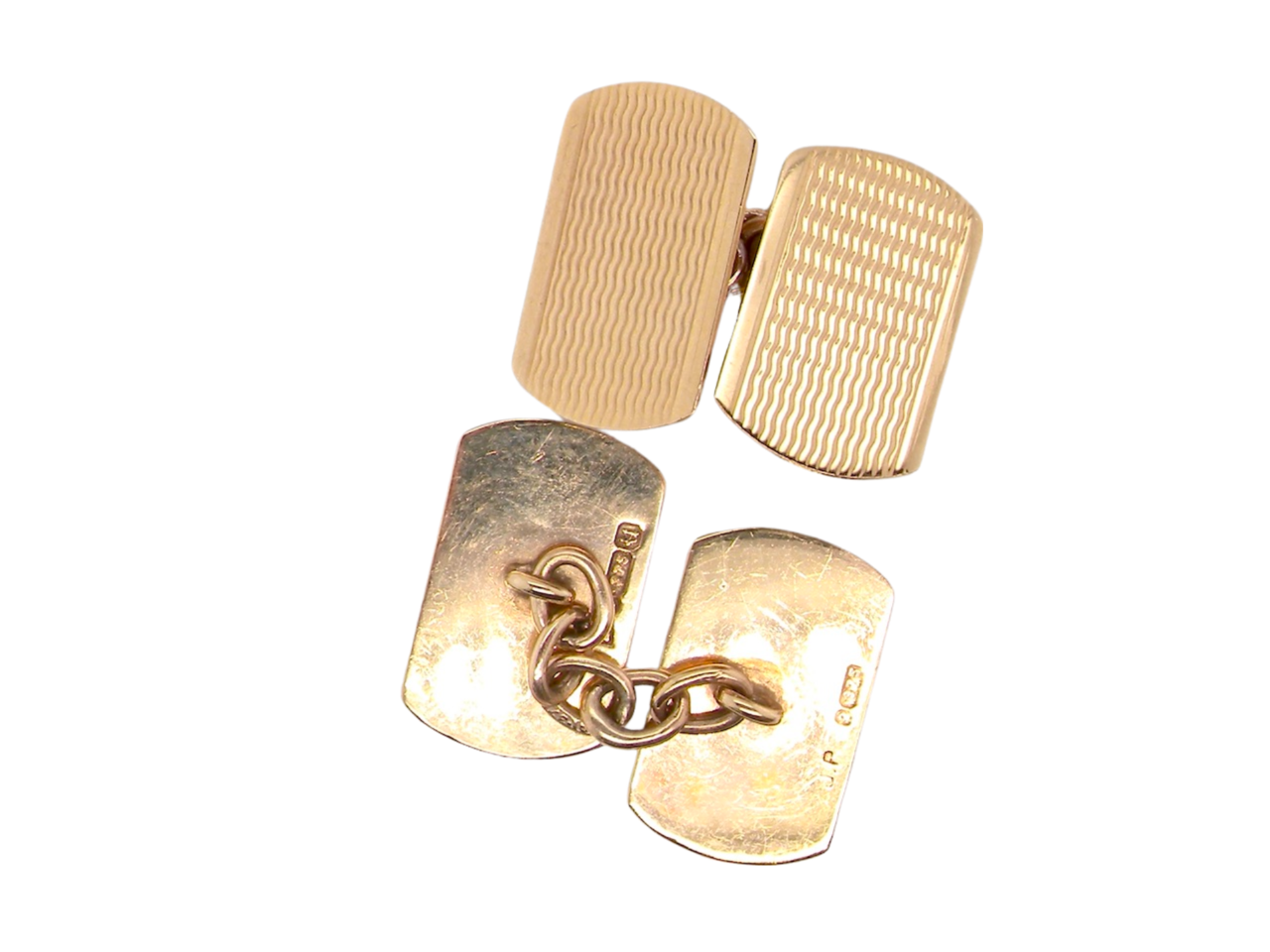  gold cufflinks