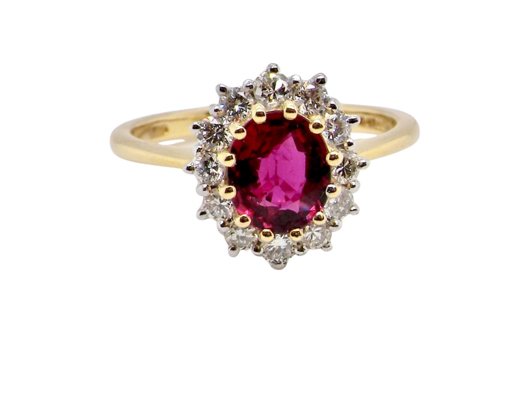  ruby and diamond ring