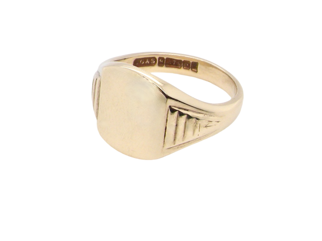 Mens vintage 2025 gold ring