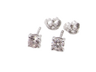 diamond stud earrings