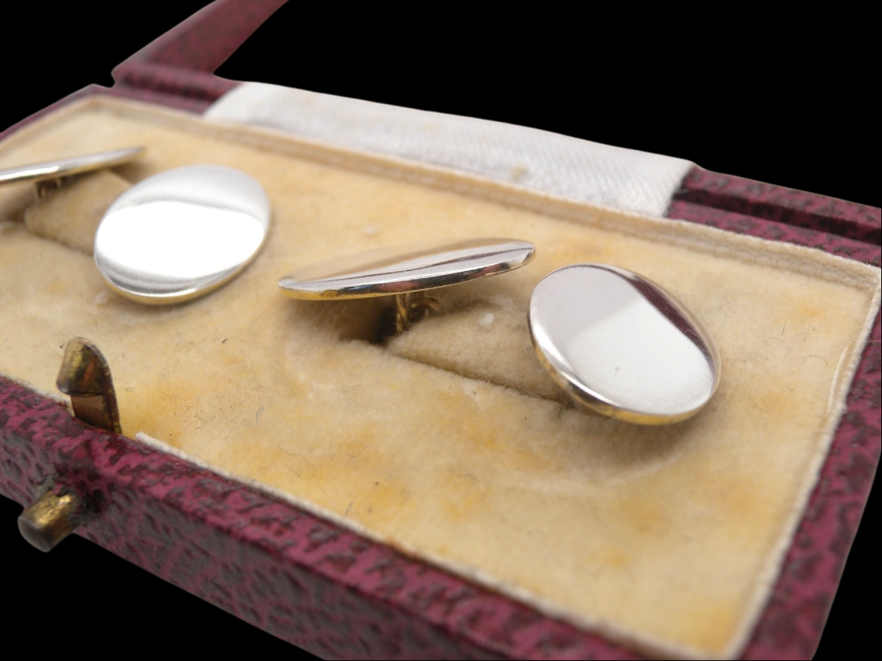 vintage silver cufflinks