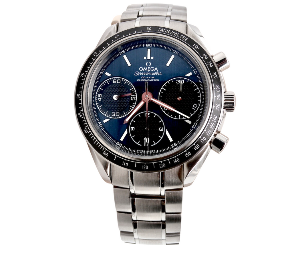 A Mans Omega Speedmaster Bracelet Wrist Watch
