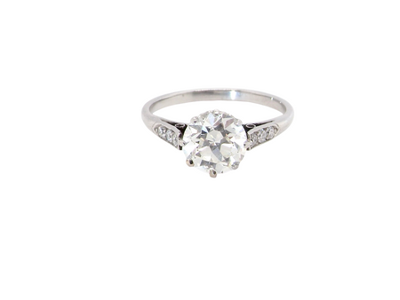 An exceptional Solitaire Diamond Ring