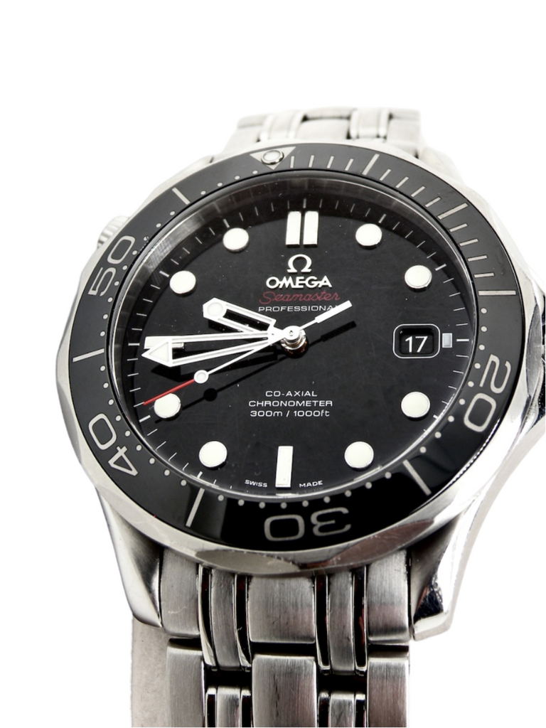 A mans Omega Seamaster  watch