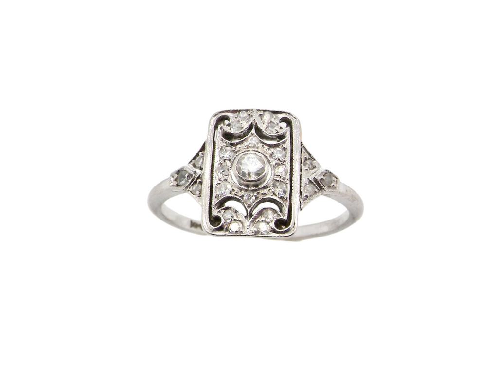 Cheap antique engagement rings uk deals