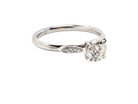 solitaire diamond ring