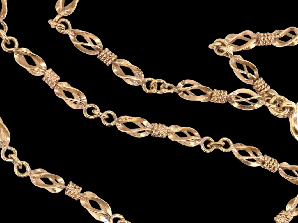 Victorian style fancy neck chain