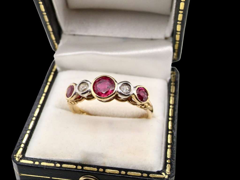  Ruby and Diamond Ring