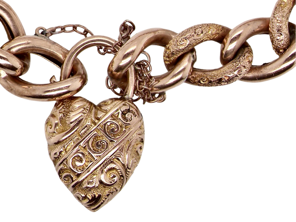  antique rose gold bracelet