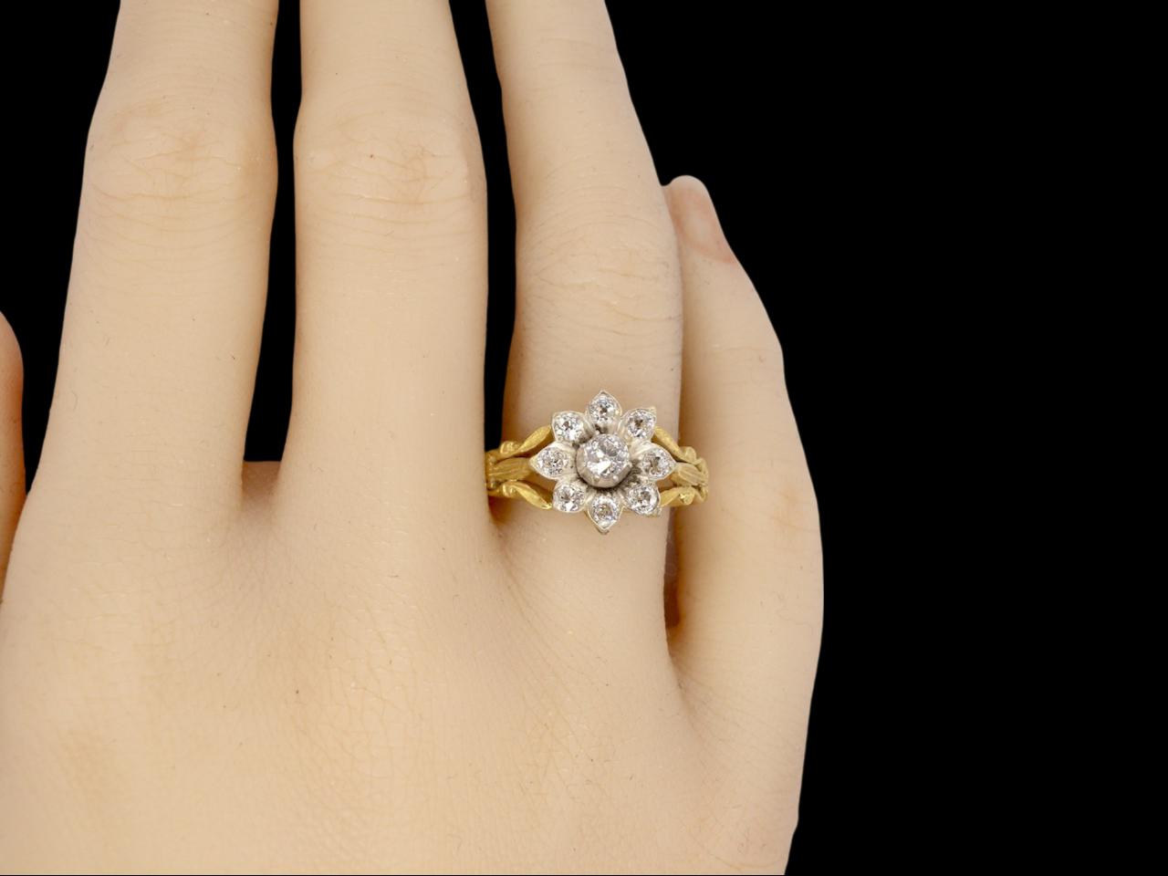 A vintage diamond  ring