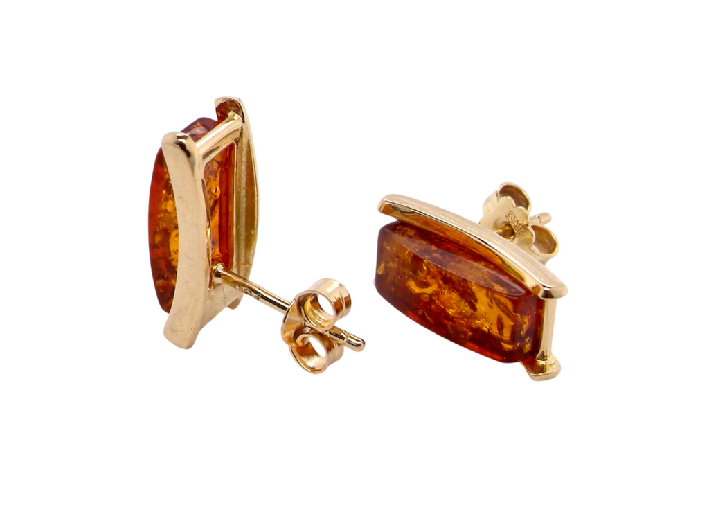 Modern Amber earrings