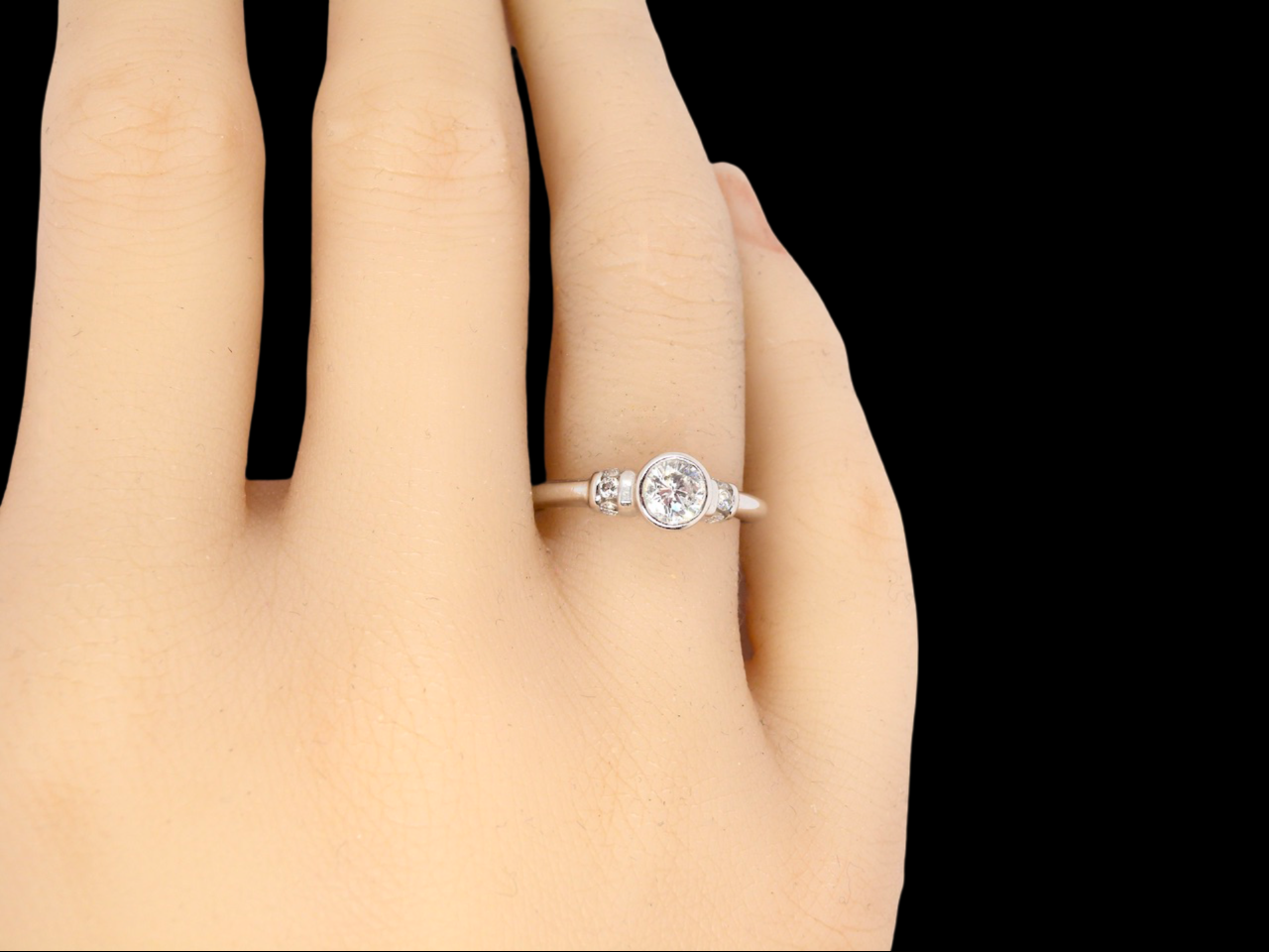 white gold  Diamond Ring