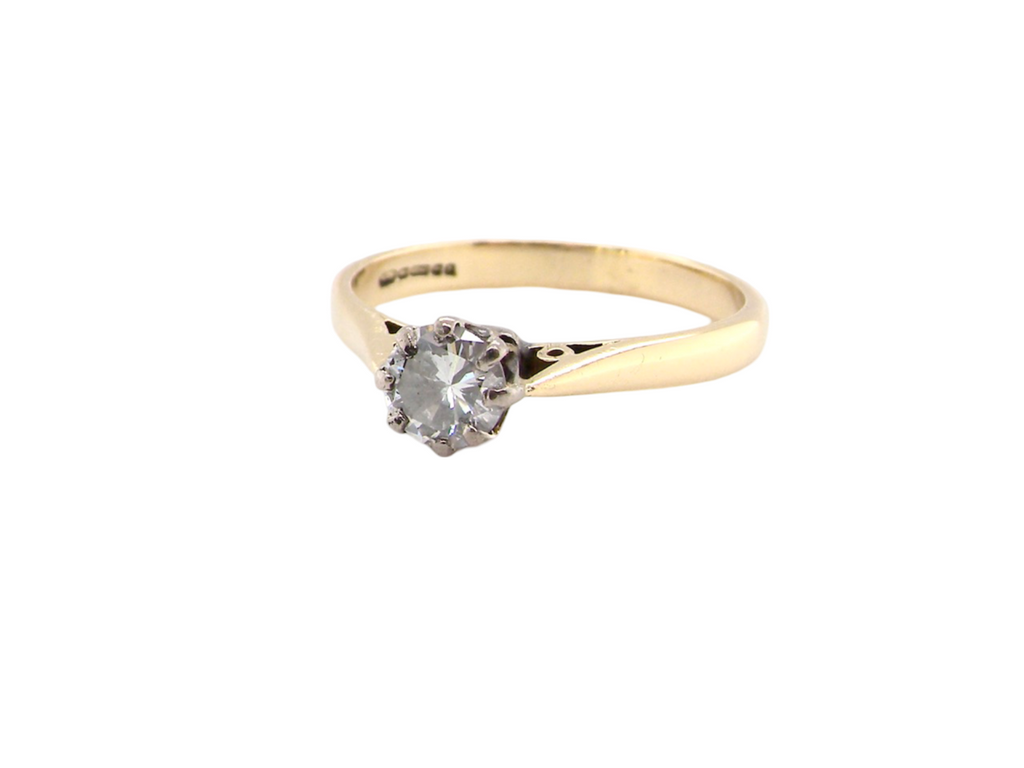 The classic solitaire ring